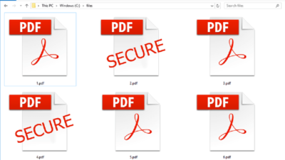 Şifreli PDF Dosyası Kopyalama
